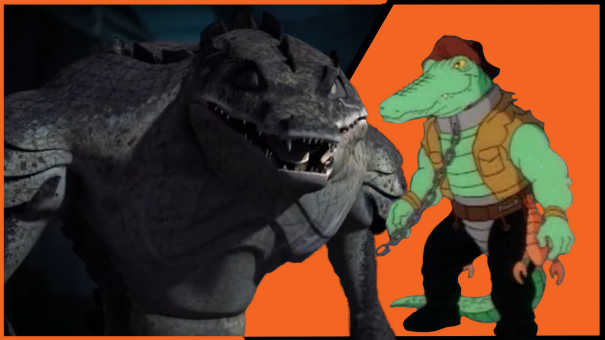 Leatherhead via Teenage Mutant Ninja Turtles (1987)/ CBS Leatherhead via TMNT (2010)