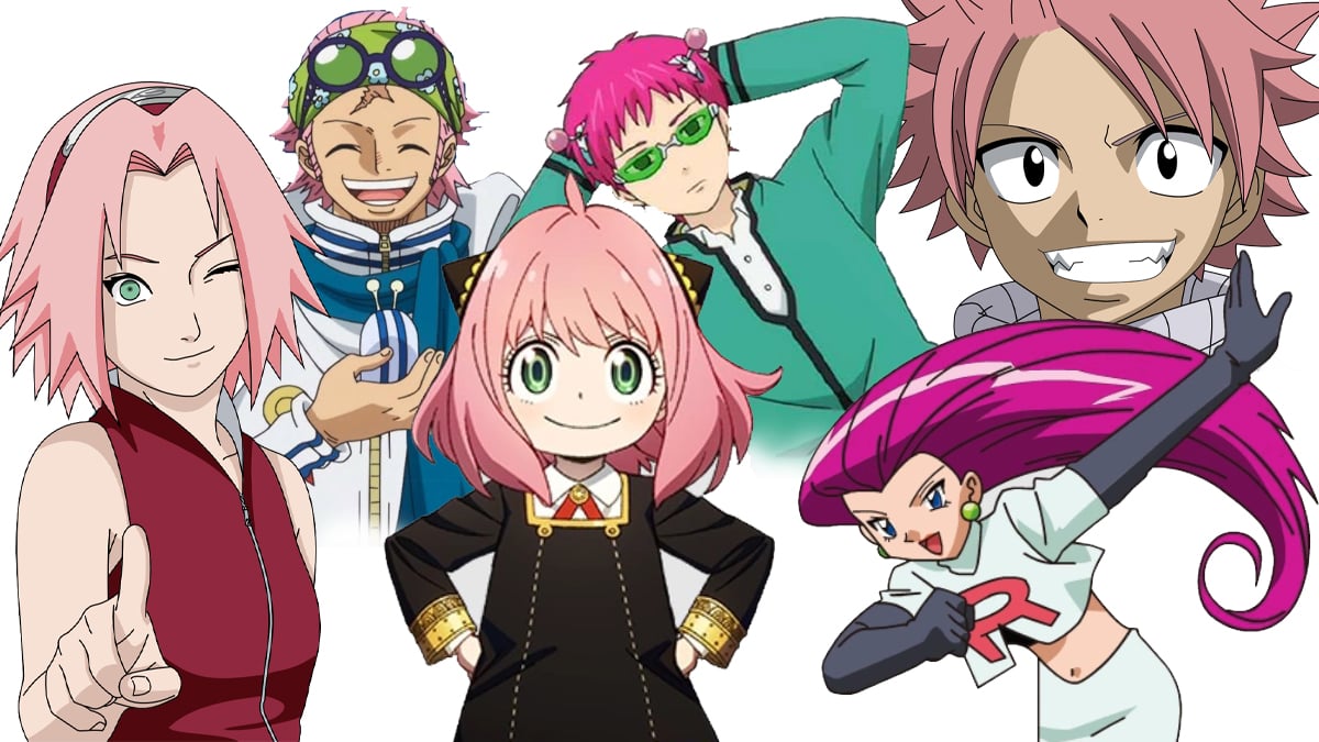 The Best Pink Haired Anime Characters   Pink Haired Characters 