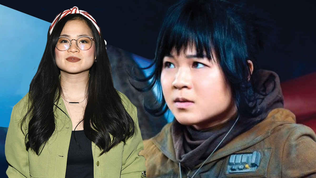 Kelly Marie Tran alongside Rose Tico