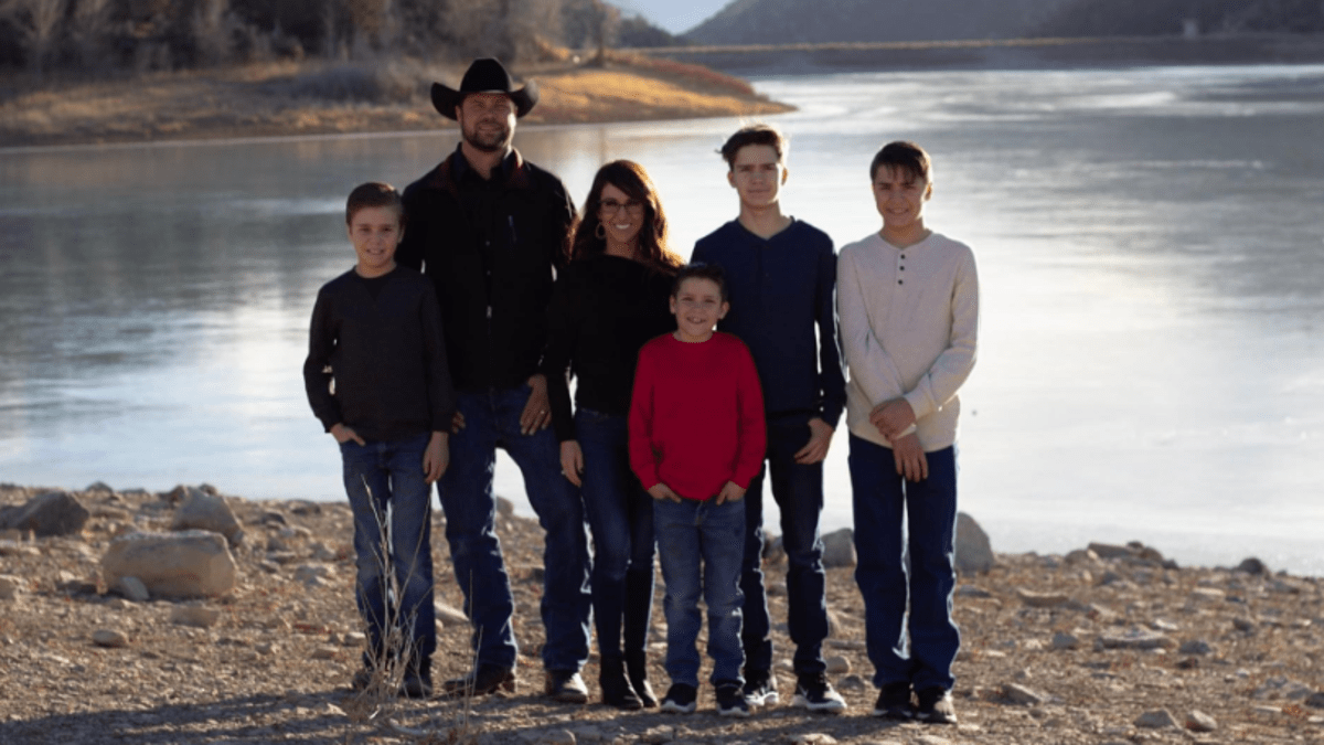 Lauren Boebert, Jayson Boebert, and their sons