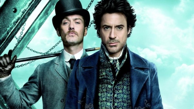 RDJ and Jude Law in Sherlock Holmes