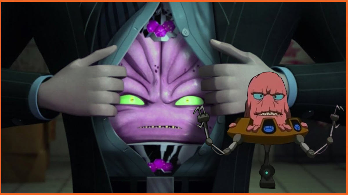 Utrom via Teenage Mutant Ninja Turtles (1987)/ CBS Krang via TMNT (2010)