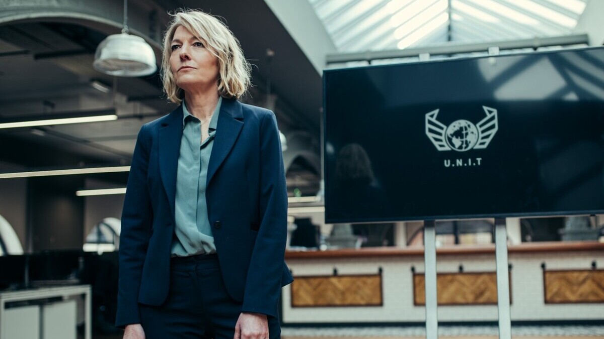 Jemma Redgrave as Kate Stewart in 'Doctor Who'