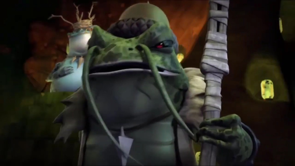 Ghengis Frog Via TMNT (2012)