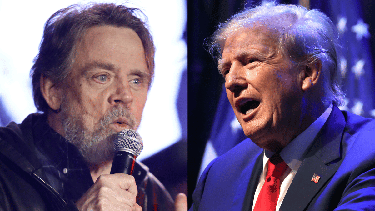 Mark Hamill and Donald Trump