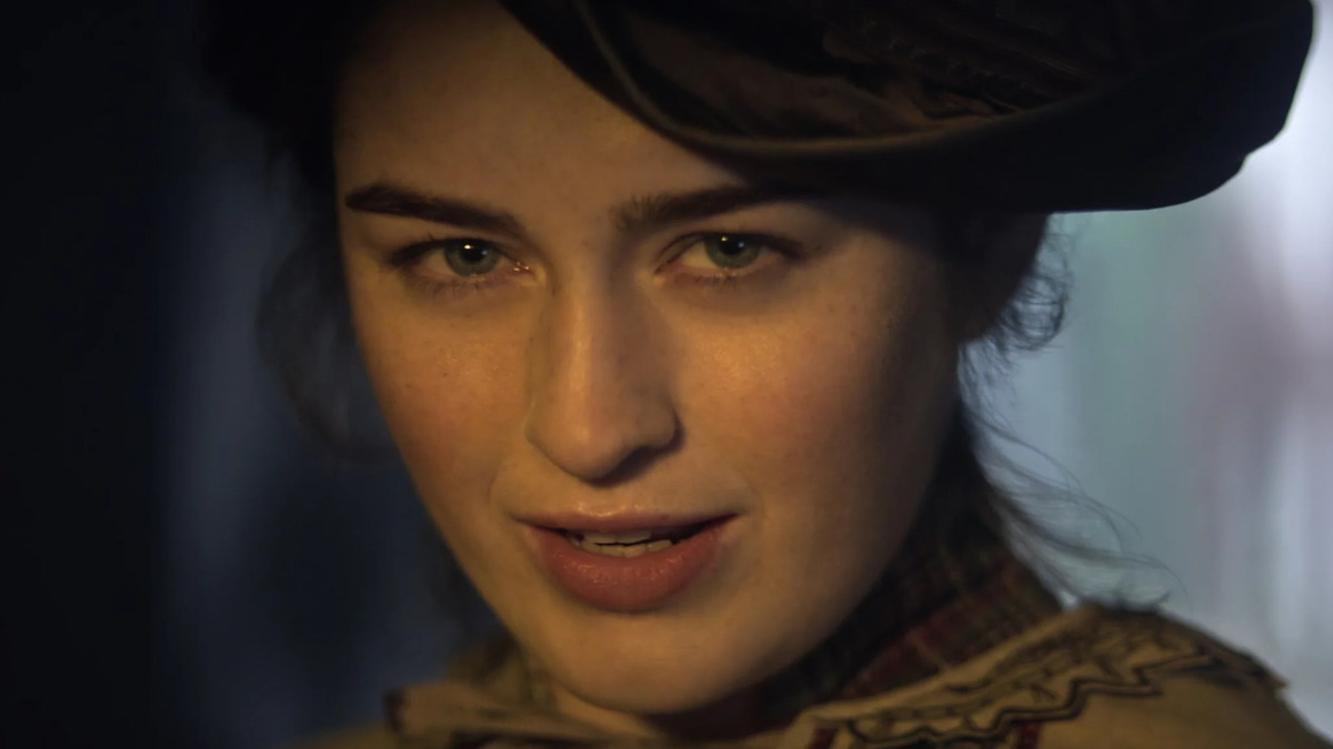 Danielle Galligan as Nina Zenik in 'Shadown and Bone'