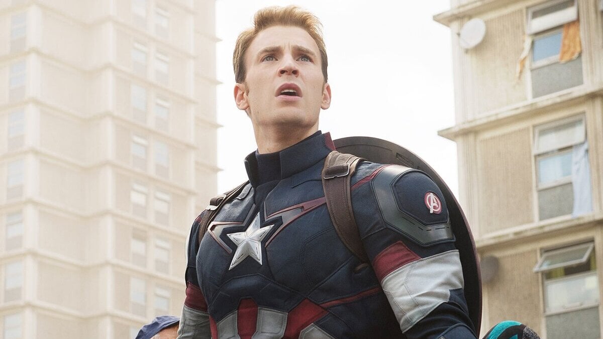 Chris Evans as Steve Rogers in 'Captain America: Civil War' 