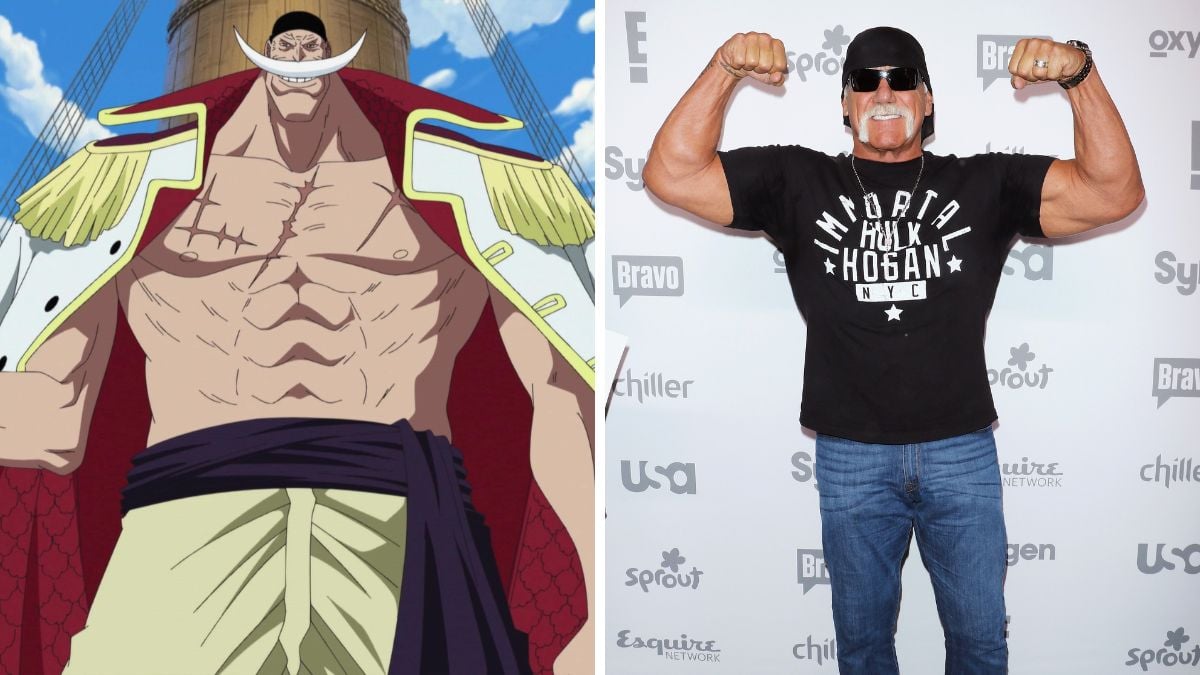 One Piece's Whitebeard and Hulk Hogan