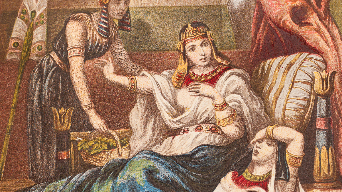 Antony and Cleopatra, Illustration of the Shakespeare play. 