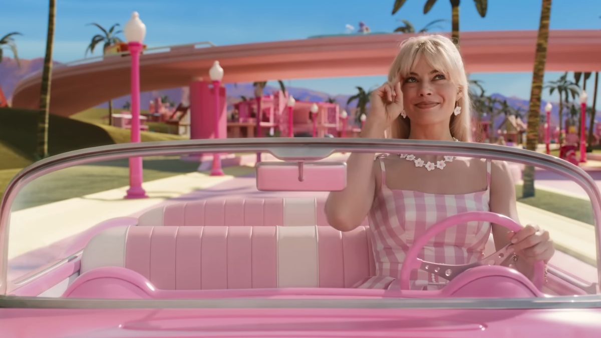 Margot Robbie as Barbie