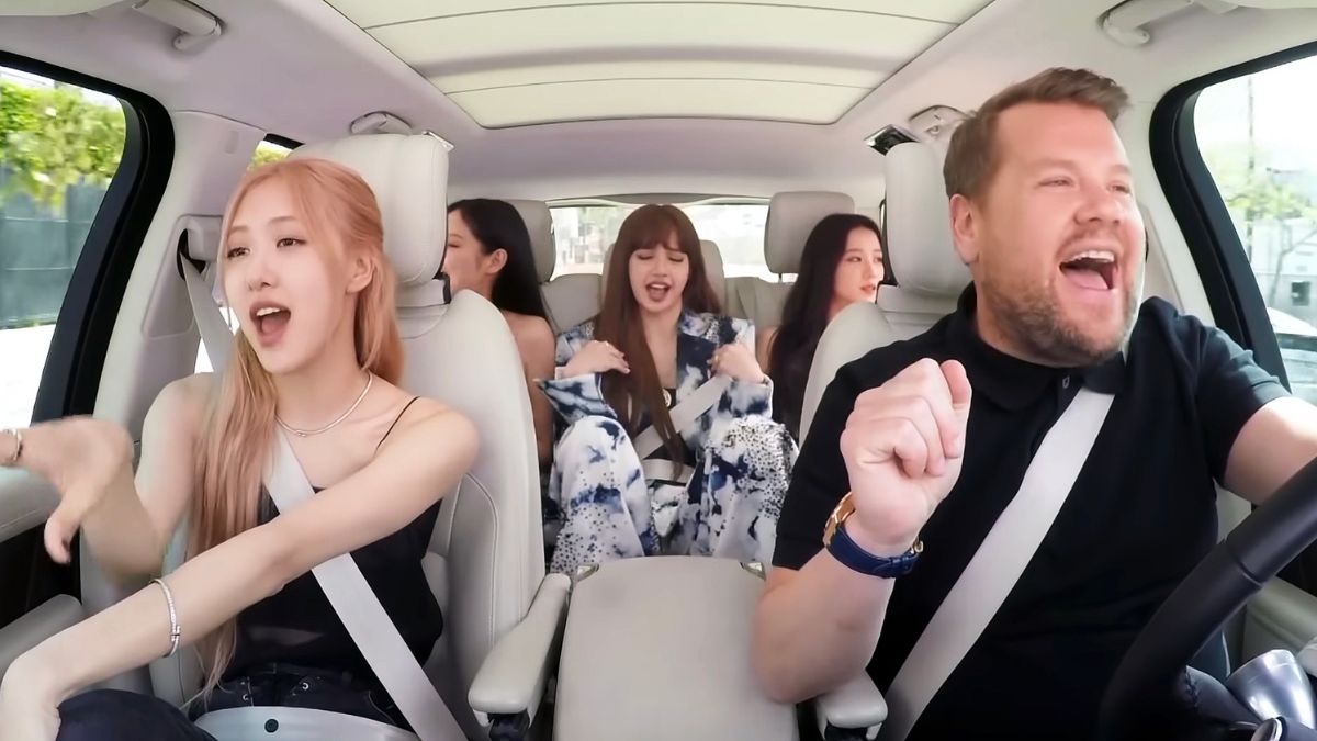 Carpool Karaoke James Corden and Blackpink