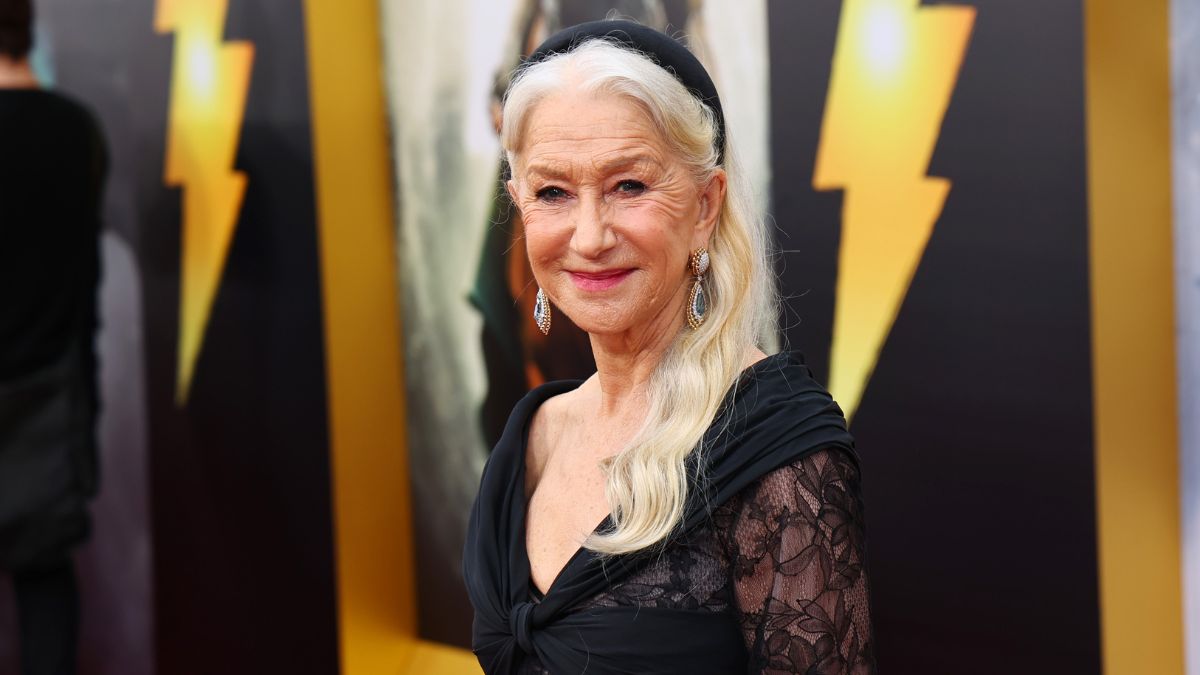 Helen Mirren at Shazam! Fury of the Gods premiere