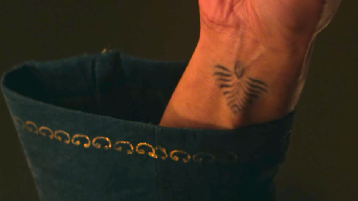 Inej Ghafa tattoo