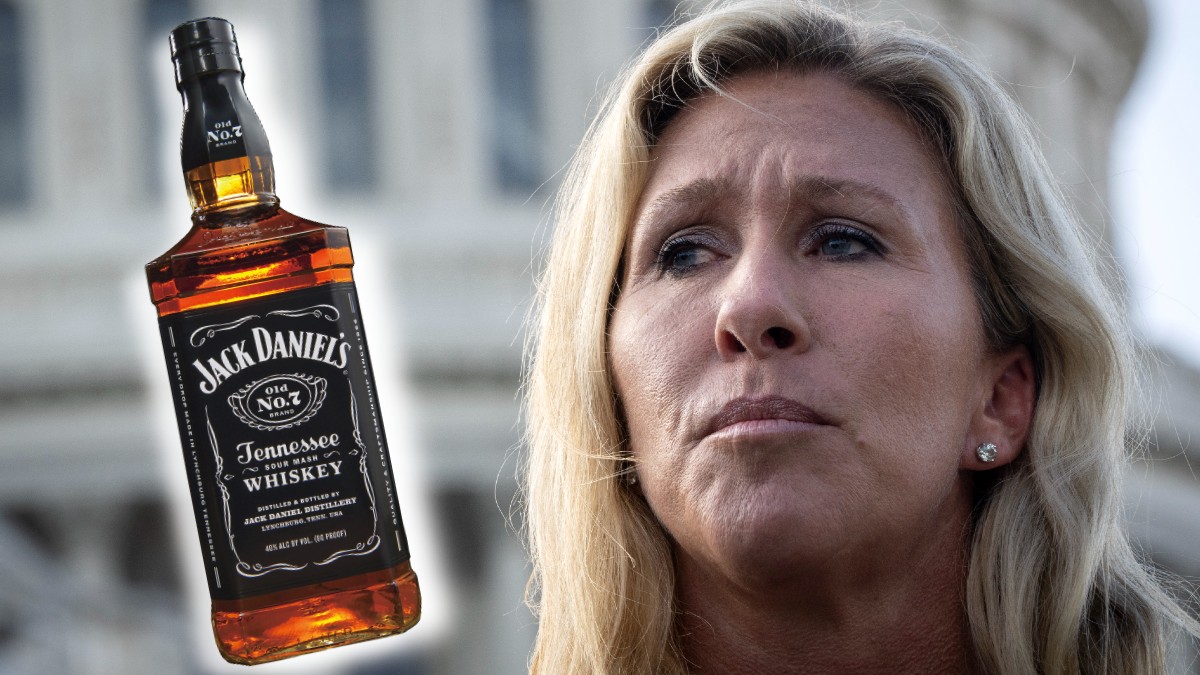 Marjorie Taylor Greene vs Jack Daniel's