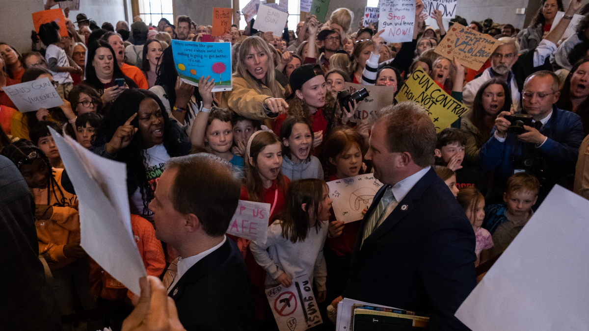 Protest seeking gun reform