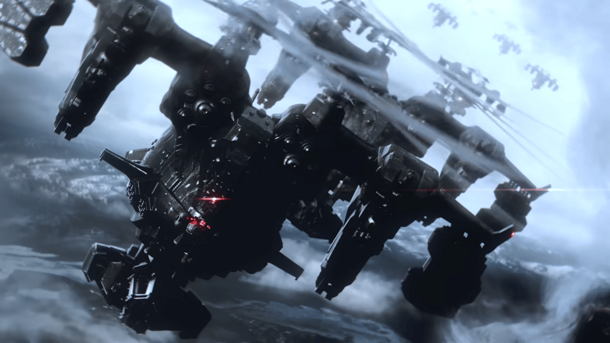 Flying mechs in the 'Armored Core VI' reveal trailer