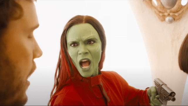 Zoe Saldana as Gamora in 'Guardians of the Galaxy Vol. 3'