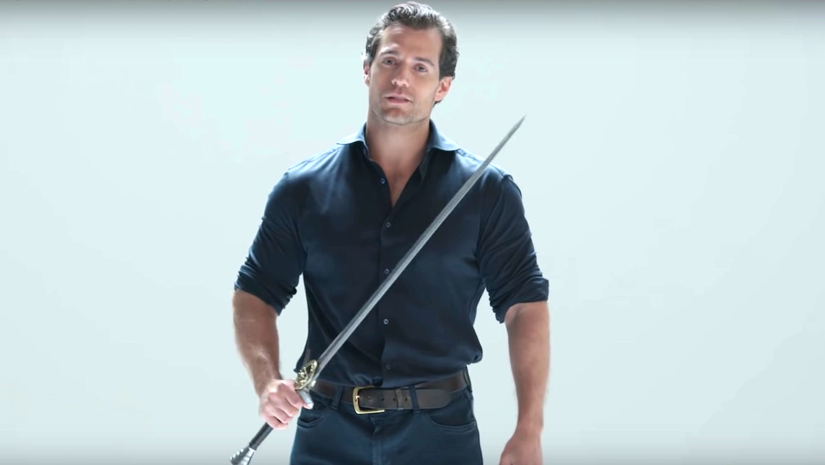 henry cavill sword