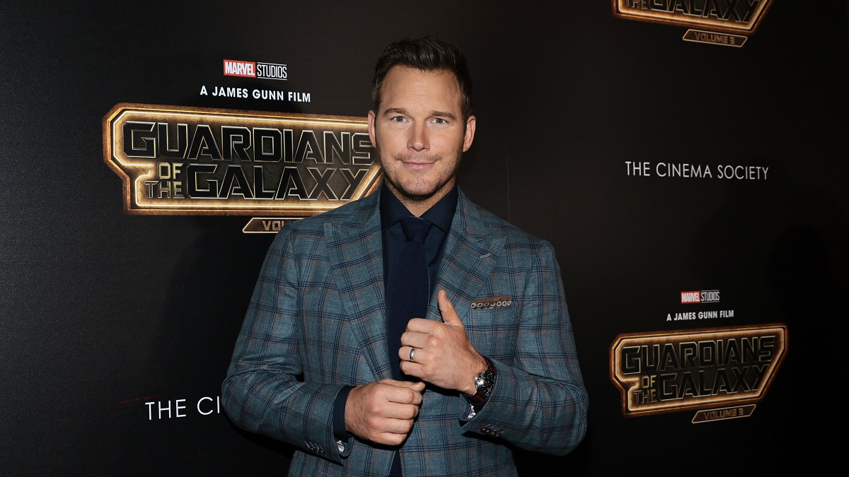 NEW YORK, NEW YORK - MAY 03: Chris Pratt attends a special screening of Guardians Of The Galaxy Vol. 3 on May 03, 2023 in New York City.