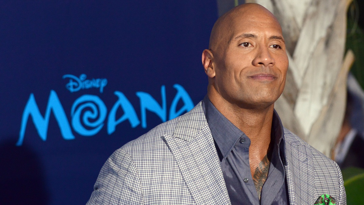 HOLLYWOOD, CA - NOVEMBER 14: Actor Dwayne Johnson arrives for the AFI FEST 2016 Presented By Audi - Premiere Of Disney's "Moana" held at the El Capitan Theatre on November 14, 2016 in Hollywood, California.