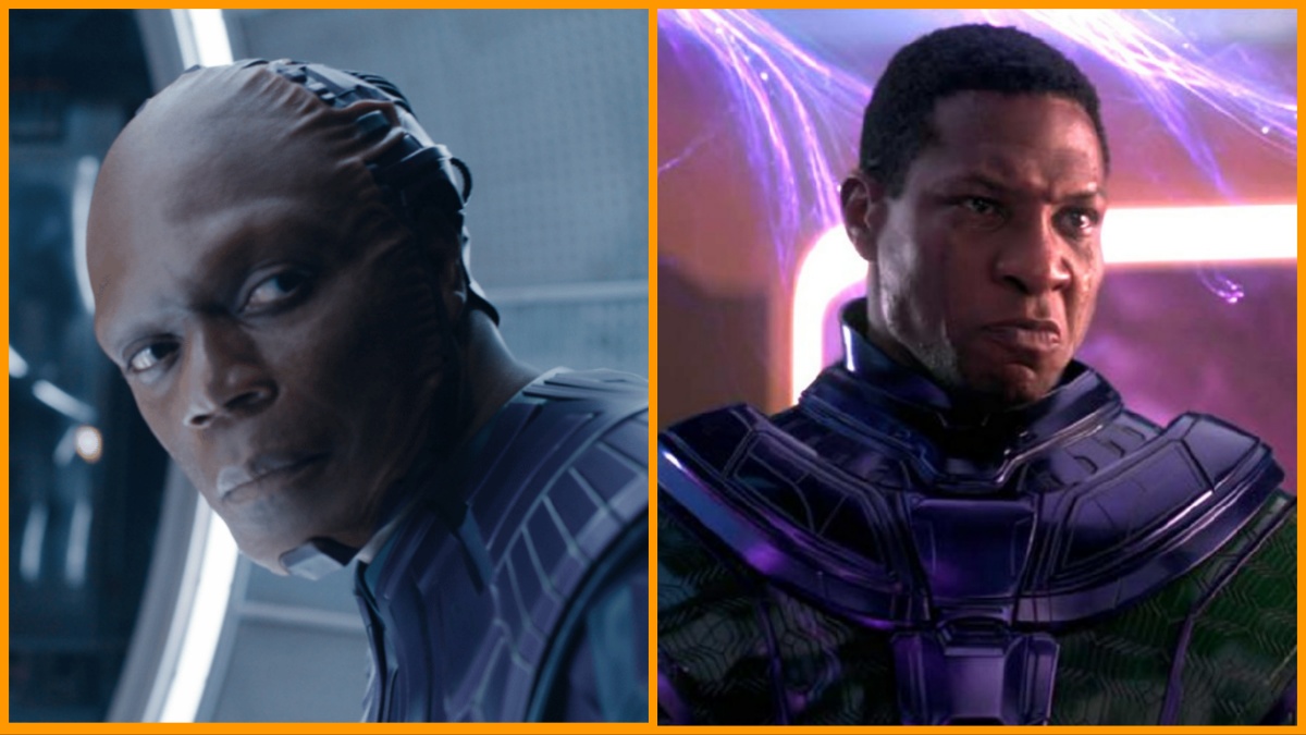 Chukwudi Iwuji as the High Evolutionary/Jonathan Majors as Kang the Conqueror