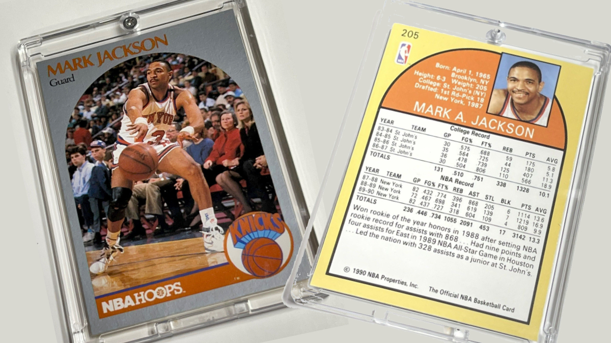 Mark Jackson basketball card