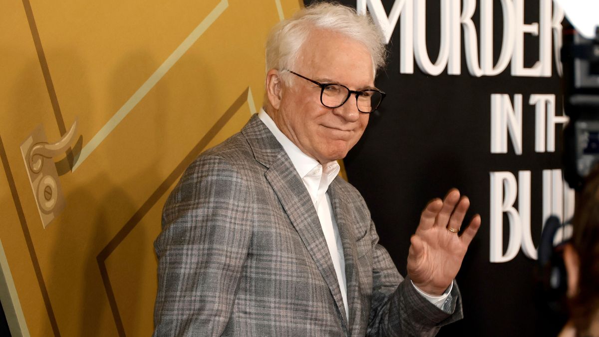 LOS ANGELES, CALIFORNIA - JUNE 27: Steve Martin attends the Los Angeles premiere of "Only Murders In The Building" Season 2 at DGA Theater Complex on June 27, 2022 in Los Angeles, California. 