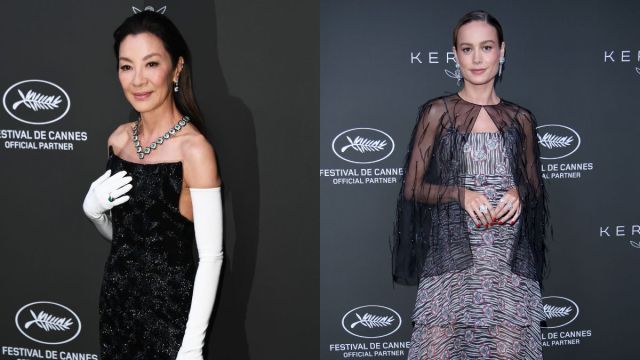 Michelle Yeoh and Brie Larson at Cannes Film Festival