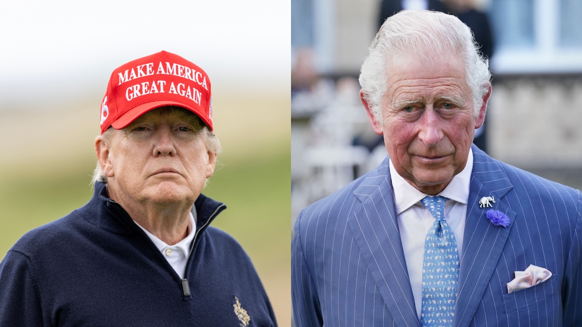 Donald Trump King Charles