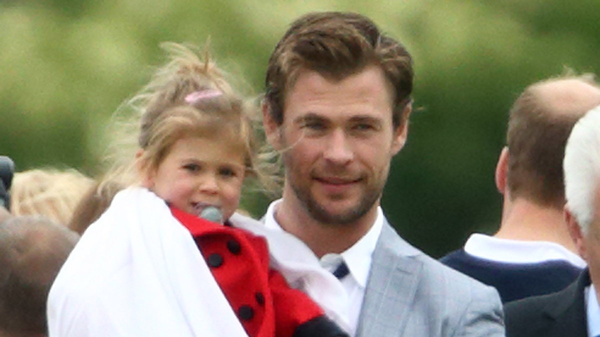 Chris Hemsworth and daughter India Rose