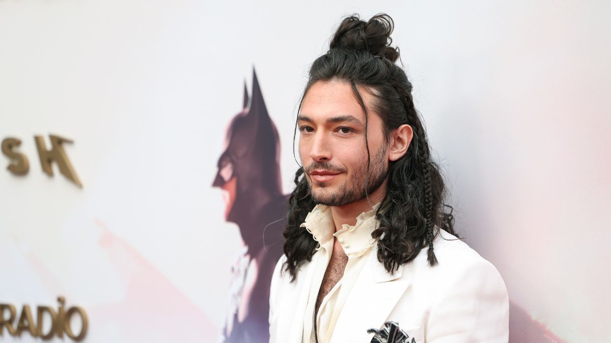 Ezra Miller at the LA Premiere of 'The Flash'