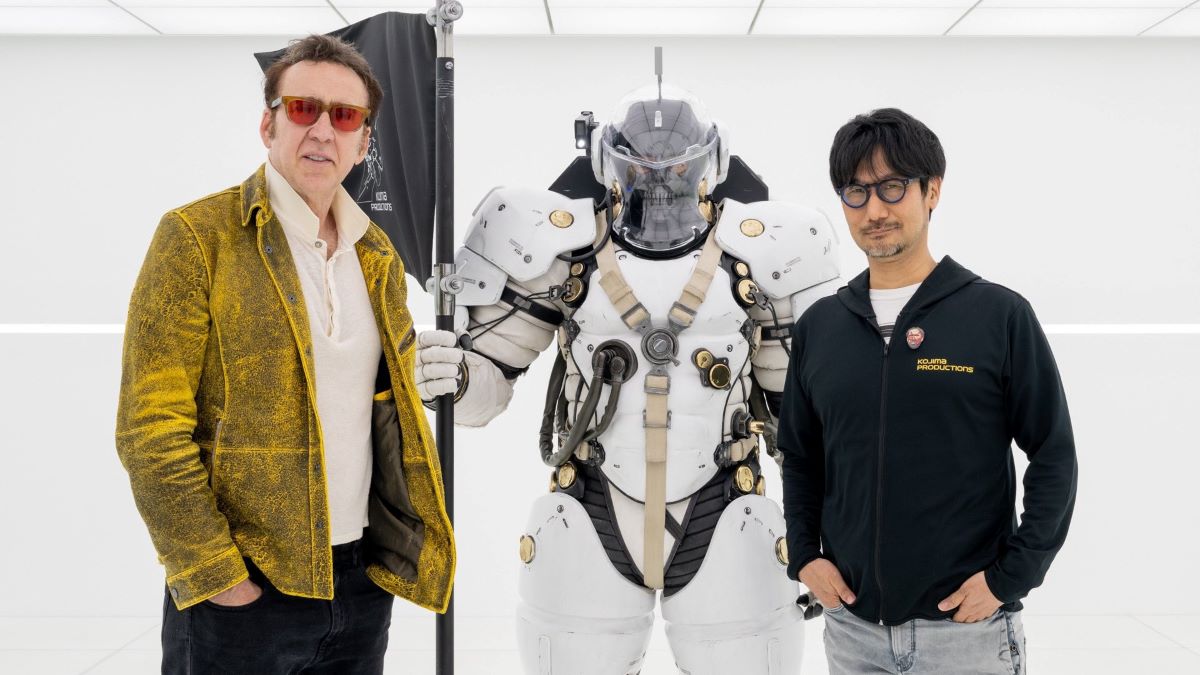 Nicolas Cage and Hideo Kojima