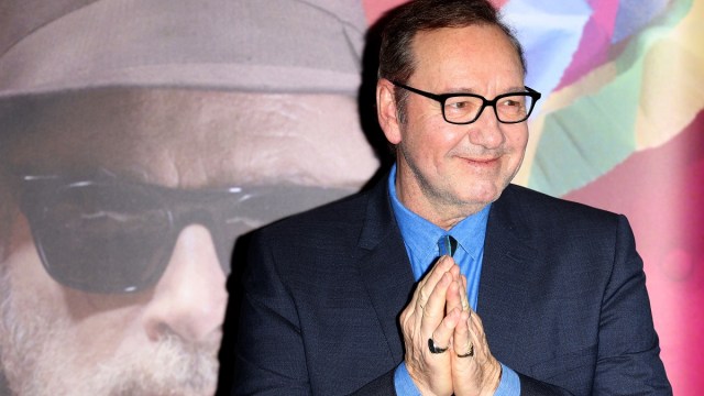 ROME, ITALY - JANUARY 18: Kevin Spacey attends the photocall for "L'Uomo Che Disegnò Dio" at Cinema Adriano on January 18, 2023 in Rome, Italy.