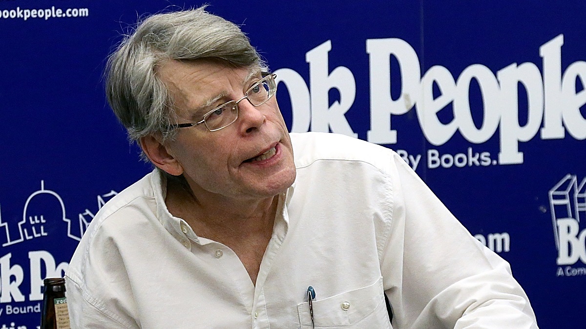 AUSTIN, TX - NOVEMBER 15: Stephen King signs copies of his new book "Revival" on November 15, 2014 in Austin, Texas.