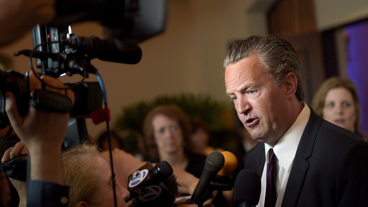 BEVERLY HILLS, CA - JUNE 15: Actor Matthew Perry attends Phoenix House's 12th Annual Triumph For Teens Awards Gala at the Montage Beverly Hills on June 15, 2015 in Beverly Hills, California.