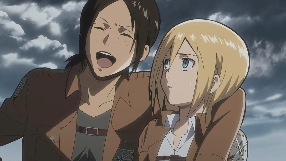 Historia and Ymir Attack on Titan