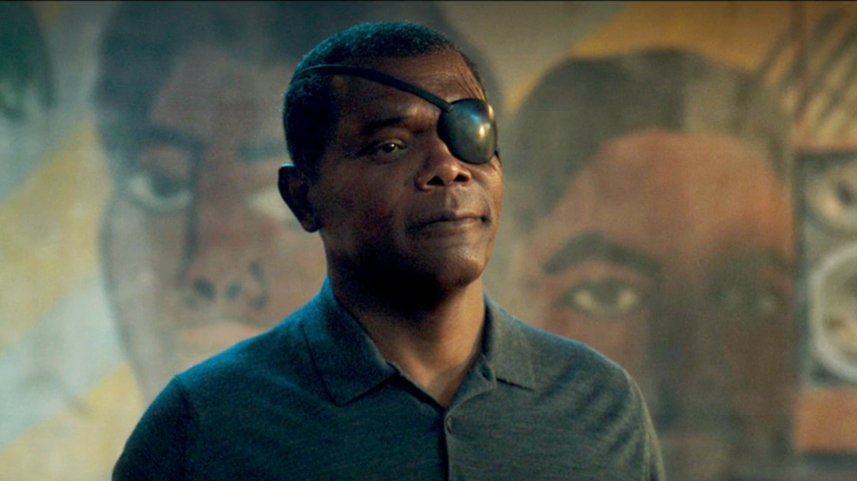 Nick Fury wears an eye patch in Secret Invasion.