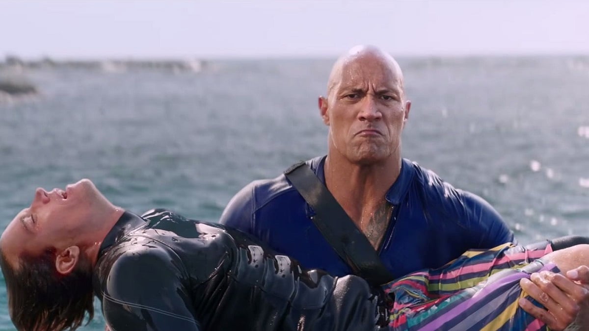 dwayne johnson baywatch