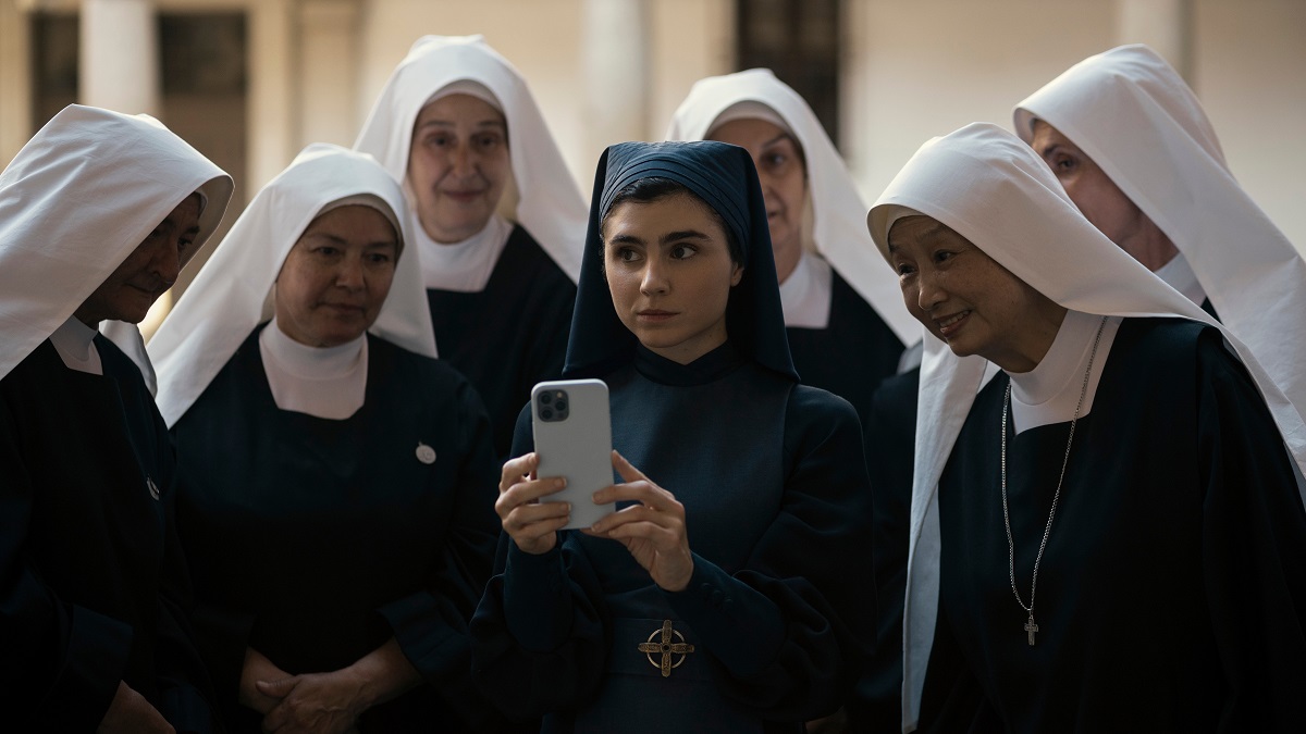 Warrior Nun. Olivia Delcán as Sister Camila in episode 201 of Warrior Nun.