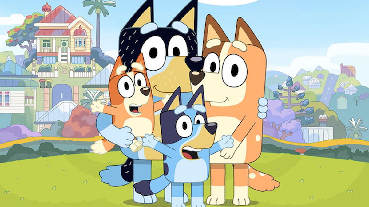 Bluey family portrait