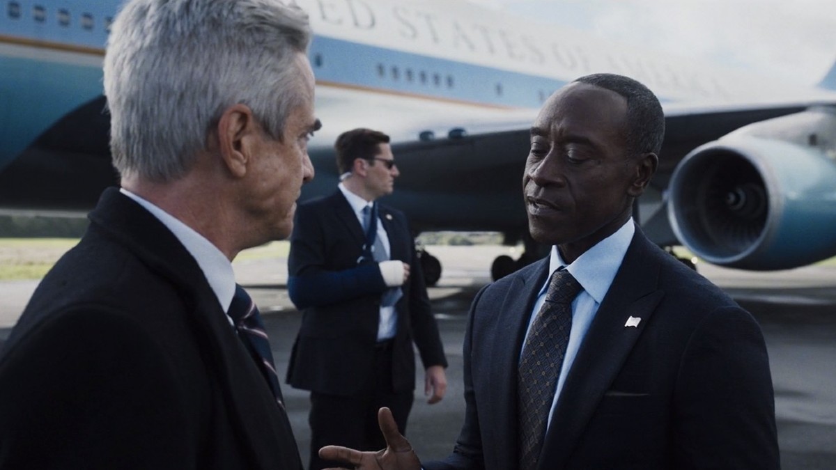 Fake Rhodey and U.S. President in Secret Invasion