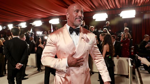 Dwayne Johnson attends the 95th Annual Academy Awards on March 12, 2023 in Hollywood, California. (Photo by Emma McIntyre/Getty Images)