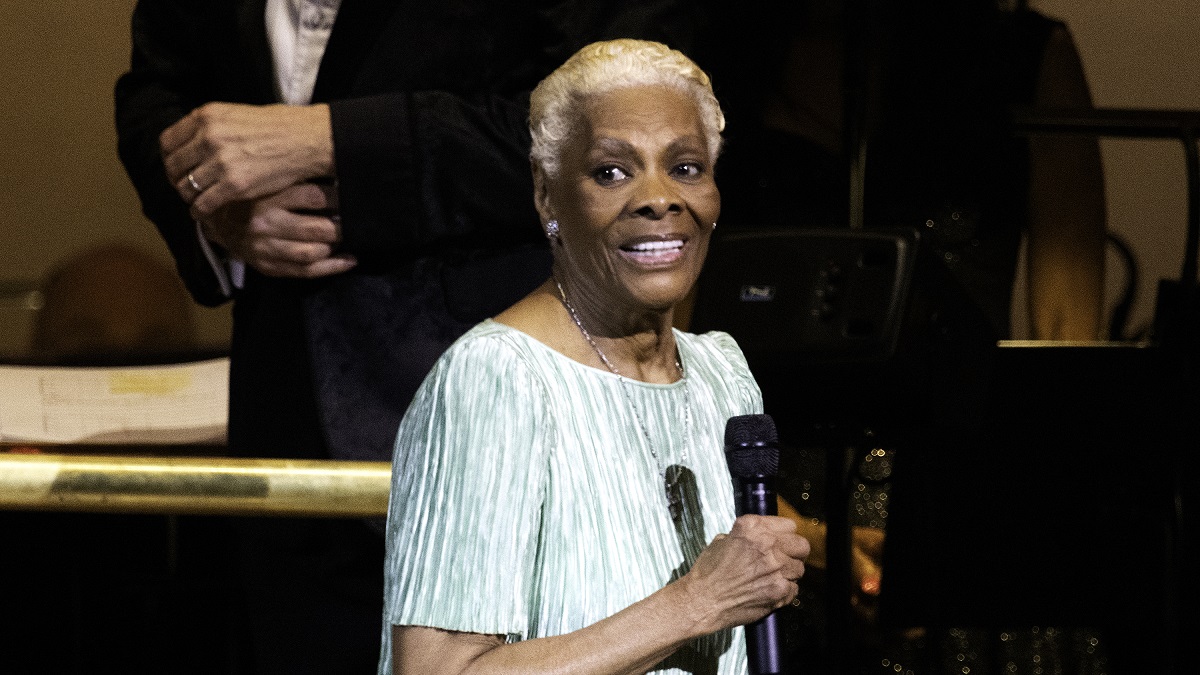 NEW YORK, NEW YORK - MAY 01: Dionne Warwick performs onstage during The New York Pops 40th Birthday Gala at Carnegie Hall on May 01, 2023 in New York City.