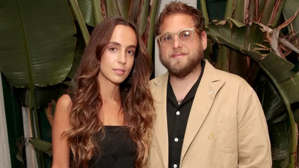 Jonah Hill and Gianna Santos