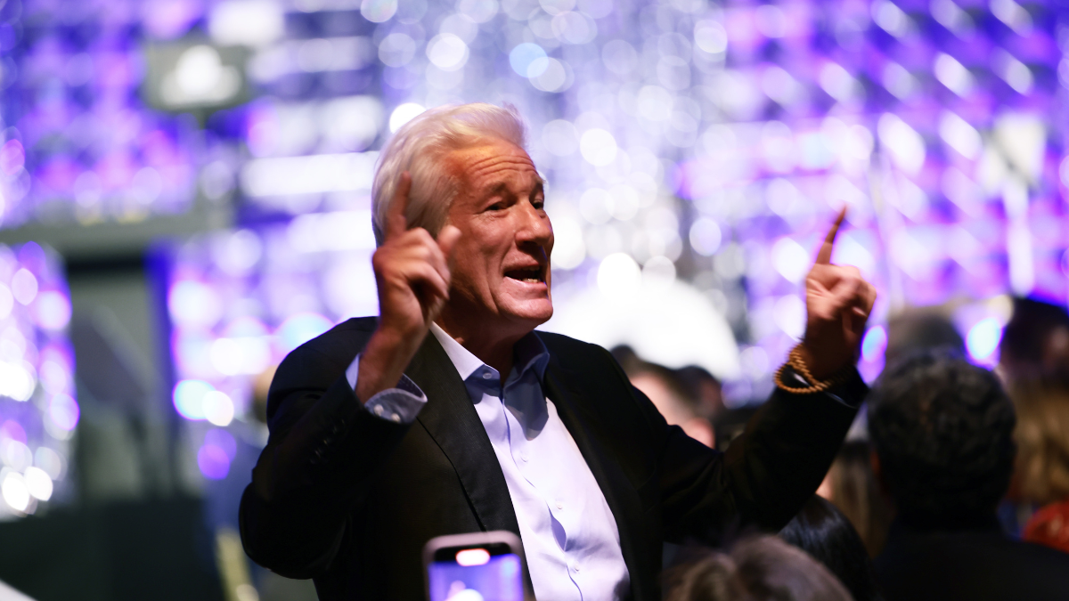 NEW YORK, NEW YORK - APRIL 25: Richard Gere appears as City Harvest Presents The 40th Anniversary Gala: House Of Harvest at Cipriani 42nd Street on April 25, 2023 in New York City.