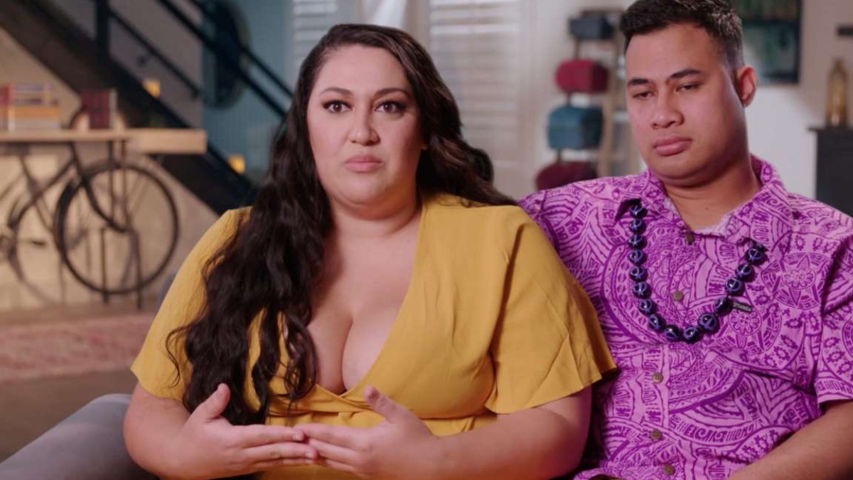 Kalani and Asuleu in 90 Day Fiancé confessional