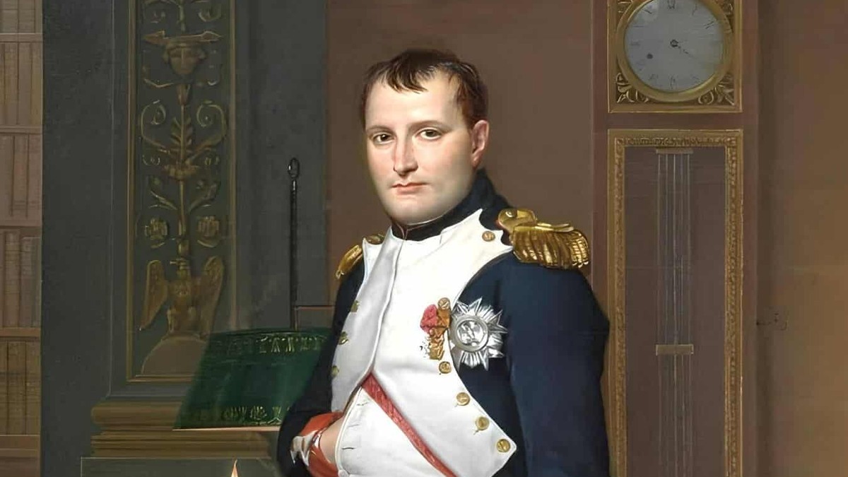 Portrait of Napoleon Bonaparte by Jacques-Louis David