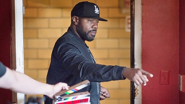 Antoine Fuqua on the sets of The Equalizer 2
