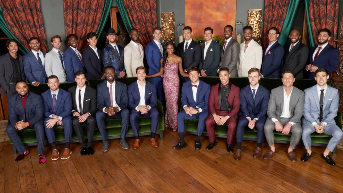 The contestants on season 20 of The Bachelorette