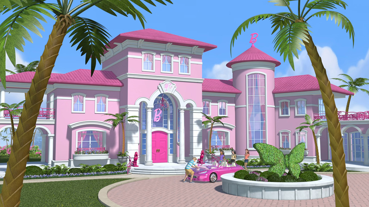 Barbie's dreamhouse